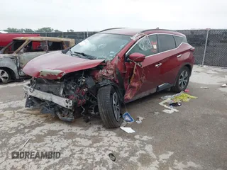 2019 Nissan Murano Platinum z VIN 5N1AZ2MJ9KN102150, wystawiony jako IAAI lot #41663185 z przebiegiem Nie podano mil oraz . Historia ofert i sprzedaży dostępna na DreamBid. Obrazek 2.