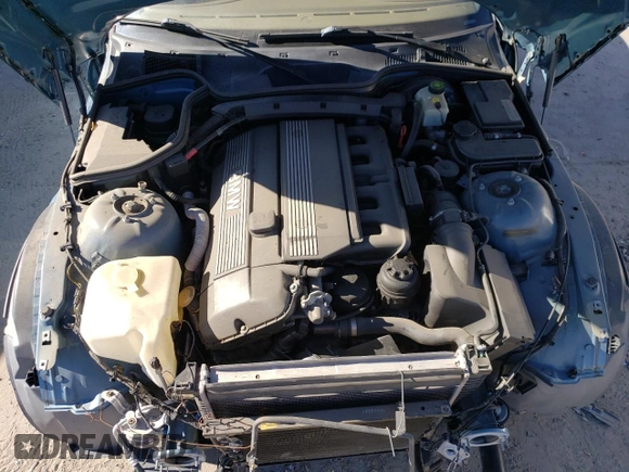 2002 BMW Z3 2.5i with VIN 4USCN33452LK51624, listed as a Copart auction lot 47388825 with 100,044 mi miles and Salvage Title. Bid and sale history available at carsss.com. Image 11.
