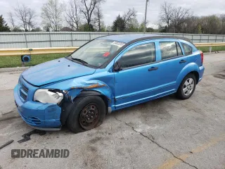 2008 Dodge Caliber SE with VIN 1B3HB28B48D717702, listed as a Copart auction lot 50833265 with 177,723 mi miles and Salvage Title. Bid and sale history available at carsss.com. Image 1.