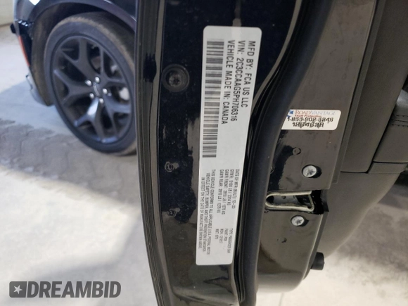 2023 Chrysler 300 Touring with VIN 2C3CCAAG5PH706316, listed as a Copart auction lot 53199635 with 20,800 mi miles and Salvage Title. Bid and sale history available at DreamBid. Image 13.