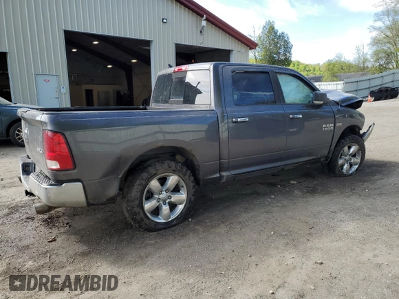 2014 Ram 1500 Big Horn with VIN 1C6RR7LT3ES182453, listed as a Copart auction lot 56818185 with 270,776 mi miles and Salvage title. Bid and sale history available at DreamBid. Image 3.