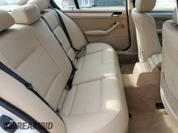 2004 BMW 3 Series 325xi with VIN WBAEU334X4PR14034, listed as a Copart auction lot 50216665 with 93,387 mi miles and Salvage title. Bid and sale history available at DreamBid. Image 10.