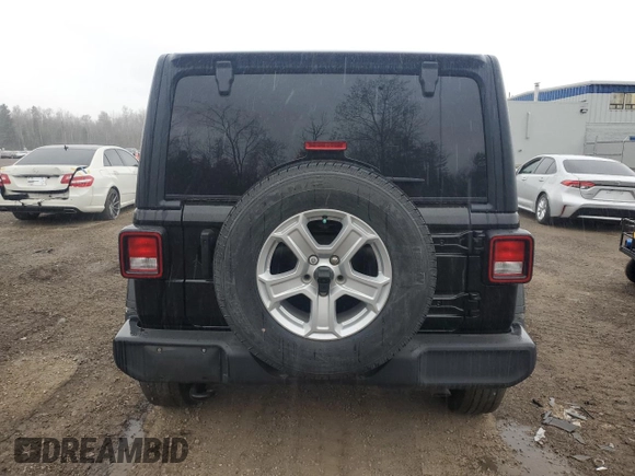 2023 Jeep Wrangler Sport S with VIN 1C4HJXDN4PW506453, listed as a Copart auction lot 51854665 with 40,940 mi miles and Clean title. Bid and sale history available at DreamBid. Image 6.