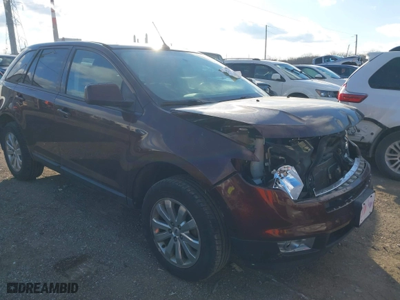 2009 Ford Edge SEL with VIN 2FMDK38CX9BA45384, listed as a IAAI auction lot 41227615 with 116,001 mi miles. Bid and sale history available at carsss.com. Image 1.