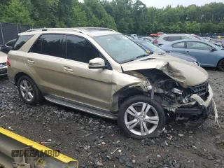2012 Mercedes-Benz M ML 350 with VIN 4JGDA5HB4CA077935, listed as a Copart auction lot 45930305 with Not Provided miles and Non Repairable. Bid and sale history available at carsss.com. Image 4.