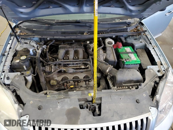 2008 Mercury Sable with VIN 1MEHM40W08G608525, listed as a Copart auction lot 41469845 with 31,056 mi miles and Salvage title. Bid and sale history available at DreamBid. Image 11.