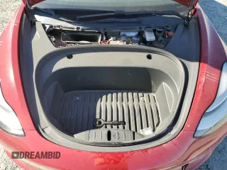 2018 Tesla Model 3 Long Range Battery with VIN 5YJ3E1EA6JF061510, listed as a Copart auction lot 55839225 with 134,570 mi miles and Salvage Title. Bid and sale history available at DreamBid. Image 11.