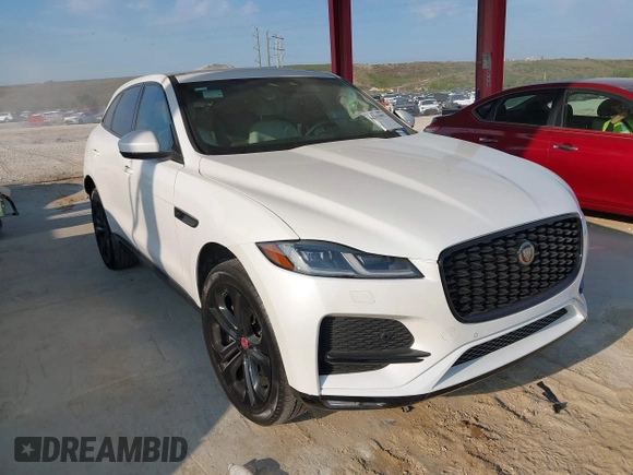 2023 Jaguar F-Pace S with VIN SADCJ2EX8PA708744, listed as a IAAI auction lot 42333987 with 25,779 mi miles and . Bid and sale history available at DreamBid. Image 1.