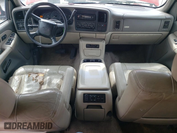 2001 Chevrolet Suburban LT z VIN 1GNFK16T61J299945, wystawiony jako Copart lot #52941745 z przebiegiem 274 736 mil mil oraz Czysty tytuł • Clean title. Historia ofert i sprzedaży dostępna na DreamBid. Obrazek 8.
