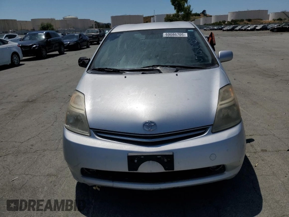2007 Toyota Prius with VIN JTDKB20UX77652188, listed as a Copart auction lot 60086705 with 286,718 mi miles and Salvage title. Bid and sale history available at DreamBid. Image 5.