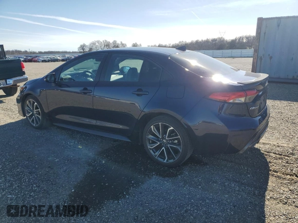 2021 Toyota Corolla XSE with VIN 5YFT4MCE4MP093777, listed as a Copart auction lot 44572625 with 50,351 mi miles and Non Repairable. Bid and sale history available at carsss.com. Image 2.