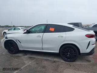2021 BMW X6 xDrive40i with VIN 5UXCY6C00M9F88215, listed as a IAAI auction lot 41646498 with 43,587 mi miles. Bid and sale history available at carsss.com. Image 14.