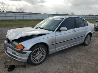 2001 BMW 3 Series 325i with VIN WBAAV33451EE26745, listed as a Copart auction lot 48457115 with 151,899 mi miles and Salvage Title. Bid and sale history available at carsss.com. Image 1.
