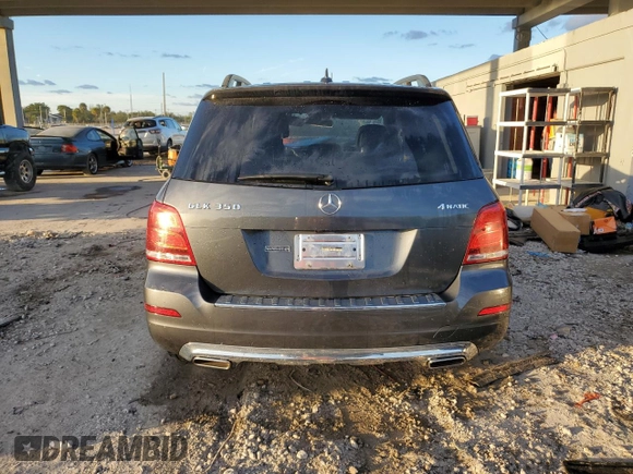 2013 Mercedes-Benz GLK 350 with VIN WDCGG8JB8DG127207, listed as a Copart auction lot 77804474 with Not Provided miles and Salvage Title. Bid and sale history available at DreamBid. Image 6.