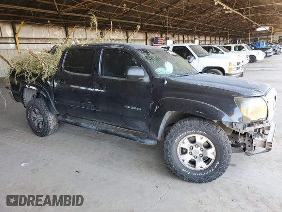 2006 Toyota Tacoma PreRunner z VIN 5TEJU62N56Z246796, wystawiony jako Copart lot #58404805 z przebiegiem Nie podano mil oraz Szkoda całkowita • Salvage title. Historia ofert i sprzedaży dostępna na DreamBid. Obrazek 4.