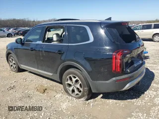 2020 Kia Telluride EX with VIN 5XYP34HC9LG001075, listed as a Copart auction lot 46814085 with 95,428 mi miles and Salvage Title. Bid and sale history available at DreamBid. Image 2.
