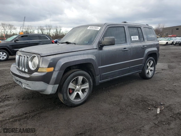 2016 Jeep Patriot High Altitude Edition with VIN 1C4NJRFB6GD558096, listed as a Copart auction lot 46862065 with 75,935 mi miles and Salvage Title. Bid and sale history available at carsss.com. Image 1.