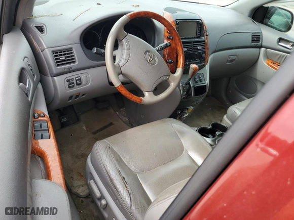 2009 Toyota Sienna XLE with VIN 5TDZK22C89S241691, listed as a Copart auction lot 73672104 with 0 mi miles and Salvage Title. Bid and sale history available at carsss.com. Image 8.