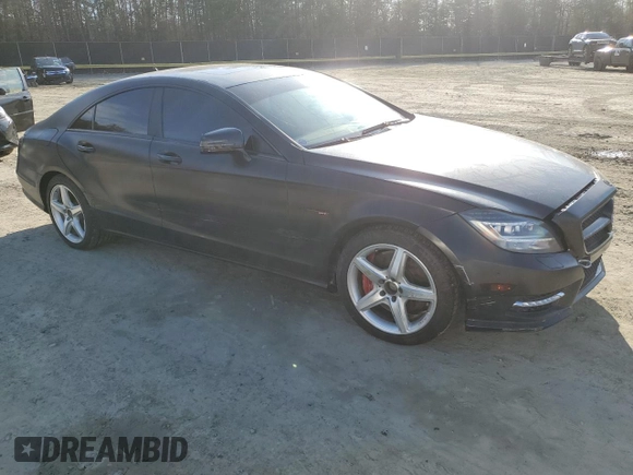 2013 Mercedes-Benz CLS-Class CLS 550 with VIN WDDLJ9BB2DA062308, listed as a Copart auction lot 50564585 with 89,179 mi miles and Salvage Title. Bid and sale history available at carsss.com. Image 4.