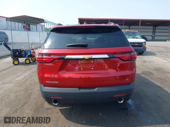 2023 Chevrolet Traverse LT Cloth z VIN 1GNERGKWXPJ196658, wystawiony jako IAAI lot #42404287 z przebiegiem 49 896 mil mil oraz . Historia ofert i sprzedaży dostępna na DreamBid. Obrazek 16.