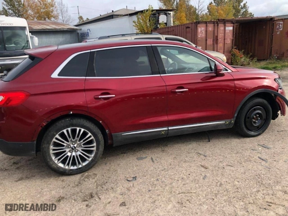 2017 Lincoln MKX Reserve with VIN 2LMPJ8LR5HBL48147, listed as a Copart auction lot 74325324 with NaN miles and Clean Title. Bid and sale history available at carsss.com. Image 7.