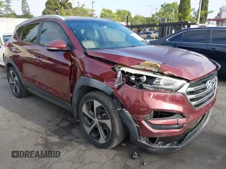 2016 Hyundai Tucson Limited z VIN KM8J33A29GU248789, wystawiony jako IAAI lot #42327327 z przebiegiem 114 479 mil mil oraz . Historia ofert i sprzedaży dostępna na DreamBid. Obrazek 1.