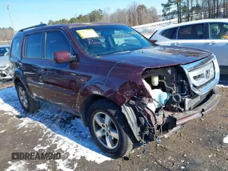 2011 Honda Pilot EX-L z VIN 5FNYF3H72BB009825, wystawiony jako IAAI lot #41357950 z przebiegiem 197 732 mil mil oraz . Historia ofert i sprzedaży dostępna na DreamBid. Obrazek 1.