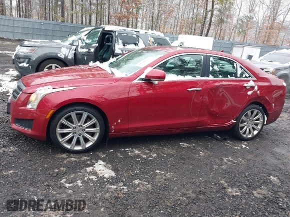 2013 Cadillac ATS Luxury with VIN 1G6AH5R39D0152391, listed as a IAAI auction lot 41560278 with 115,425 mi miles. Bid and sale history available at carsss.com. Image 14.