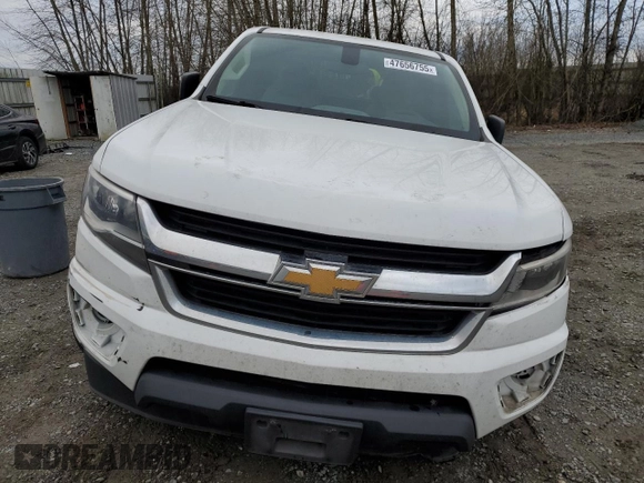 2020 Chevrolet Colorado 4WD Work Truck with VIN 1GCHTBEA4L1238181, listed as a Copart auction lot 47656755 with 144,192 mi miles and Salvage Title. Bid and sale history available at carsss.com. Image 5.