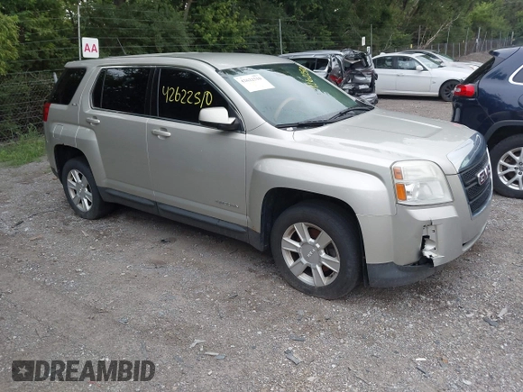2013 GMC Terrain SLE with VIN 2GKFLREK0D6334207, listed as a IAAI auction lot 42622510 with 155,399 mi miles and . Bid and sale history available at DreamBid. Image 1.