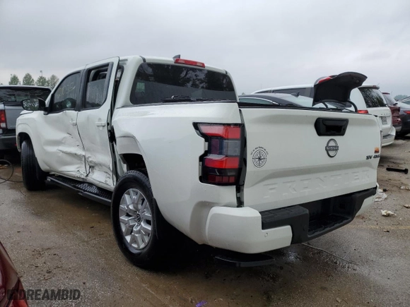 2022 Nissan Frontier S with VIN 1N6ED1EK6NN646015, listed as a Copart auction lot 53599054 with 21,055 mi miles and Salvage Title. Bid and sale history available at carsss.com. Image 2.