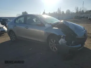 2010 Mazda 3 i Touring with VIN JM1BL1SG1A1305437, listed as a Copart auction lot 42529385 with 153,600 mi miles and Salvage Title. Bid and sale history available at DreamBid. Image 4.
