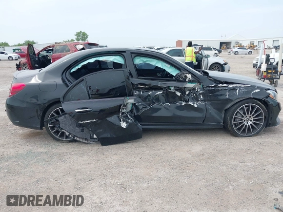 2018 Mercedes-Benz C 300 with VIN WDDWF4KB7JR378155, listed as a IAAI auction lot 42260842 with 83,686 mi miles and . Bid and sale history available at DreamBid. Image 12.