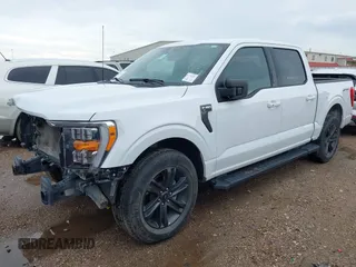 2023 Ford F-150 XL with VIN 1FTEW1C5XPFC56753, listed as a IAAI auction lot 42474925 with 37,614 mi miles and . Bid and sale history available at DreamBid. Image 2.