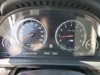 2014 BMW M5 with VIN WBSFV9C57ED097570, listed as a Copart auction lot 88571785 with 100,391 mi miles and Salvage Title. Bid and sale history available at carsss.com. Image 9.
