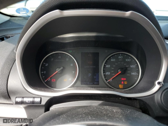 2020 Mitsubishi Eclipse Cross ES with VIN JA4AS3AA2LZ001474, listed as a Copart auction lot 44709755 with 95,418 mi miles and Salvage Title. Bid and sale history available at carsss.com. Image 9.