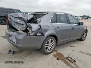 2006 Volkswagen Jetta 2.5L with VIN 3VWRF71K96M799116, listed as a Copart auction lot 54176185 with 181,449 mi miles and Salvage title. Bid and sale history available at DreamBid. Image 3.