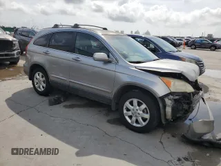 2008 Honda CR-V EX-L with VIN JHLRE38788C058415, listed as a Copart auction lot 54017785 with 164,132 mi miles and Salvage Title. Bid and sale history available at carsss.com. Image 4.