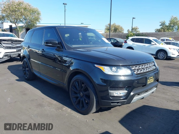 2016 Land Rover Range Rover Sport HSE with VIN SALWR2VF0GA562390, listed as a IAAI auction lot 42819528 with 80,734 mi miles and . Bid and sale history available at DreamBid. Image 1.
