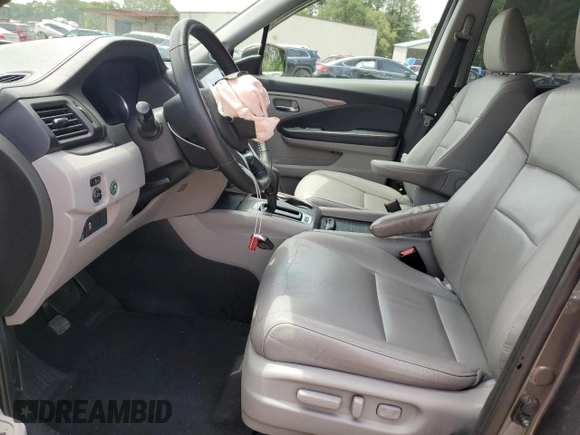 2019 Honda Pilot EX-L with VIN 5FNYF6H52KB043098, listed as a Copart auction lot 59011445 with 88,398 mi miles and Salvage title. Bid and sale history available at DreamBid. Image 7.