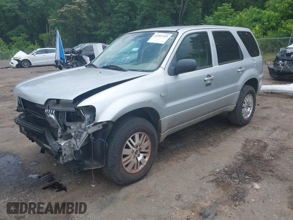 2005 Mercury Mariner Luxury z VIN 4M2YU56155DJ18530, wystawiony jako IAAI lot #42307355 z przebiegiem 74 905 mil mil oraz . Historia ofert i sprzedaży dostępna na DreamBid. Obrazek 2.
