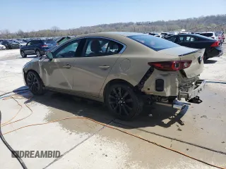 2024 Mazda 3 Carbon Edition with VIN 3MZBPBXYXRM403017, listed as a Copart auction lot 51104355 with 15,167 mi miles and Clean title. Bid and sale history available at DreamBid. Image 2.