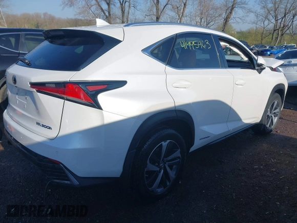 2021 Lexus NX 300h z VIN JTJGJRDZ0M5010607, wystawiony jako IAAI lot #41995463 z przebiegiem 72 463 mil mil oraz . Historia ofert i sprzedaży dostępna na DreamBid. Obrazek 4.