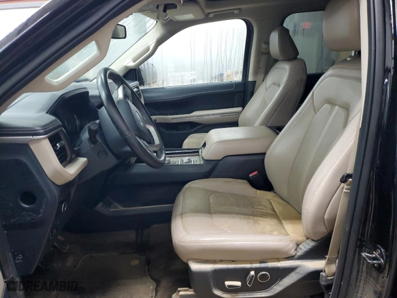 2022 Ford Expedition Max Limited with VIN 1FMJK2ATXNEA66659, listed as a Copart auction lot 80594424 with 0 mi miles and Salvage Title. Bid and sale history available at carsss.com. Image 7.