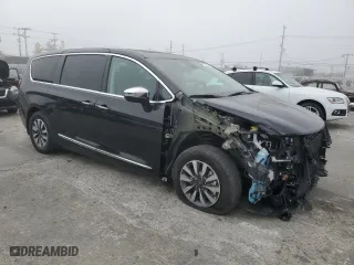 2023 Chrysler Pacifica Hybrid Limited with VIN 2C4RC1S74PR573031, listed as a Copart auction lot 71745244 with 22,704 mi miles and Salvage Title. Bid and sale history available at carsss.com. Image 4.