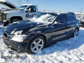 2013 BMW 3 Series 320i with VIN WBA3B1C53DK129541, listed as a Copart auction lot 45149885 with 135,360 mi miles and Clean Title. Bid and sale history available at carsss.com. Image 1.