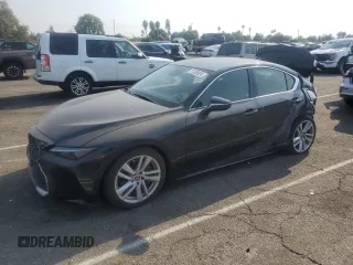 2022 Lexus IS with VIN JTHAA1D28N5118132, listed as a Copart auction lot 85524764 with 11,291 mi miles and Salvage Title. Bid and sale history available at carsss.com. Image 1.