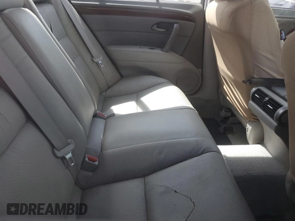 2005 Acura RL z VIN JH4KB16505C000595, wystawiony jako Copart lot #54083305 z przebiegiem Nie podano mil oraz Szkoda całkowita • Salvage title. Historia ofert i sprzedaży dostępna na DreamBid. Obrazek 10.