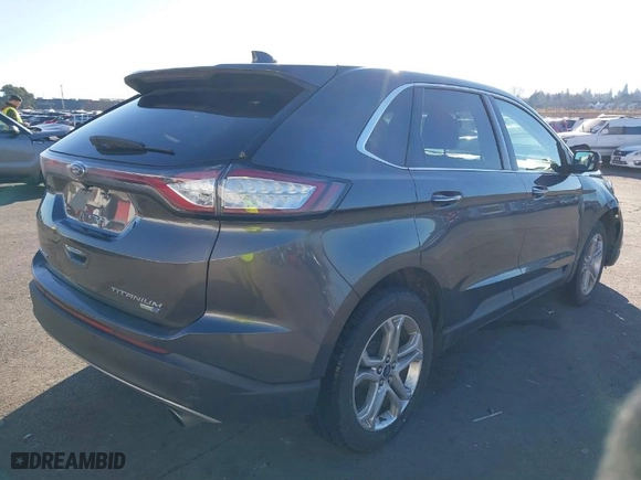 2018 Ford Edge Titanium with VIN 2FMPK4K92JBB67595, listed as a IAAI auction lot 41433020 with 59,316 mi miles. Bid and sale history available at carsss.com. Image 4.