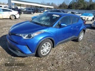 2019 Toyota C-HR XLE with VIN JTNKHMBX7K1060160, listed as a Copart auction lot 88132215 with 0 mi miles and Salvage Title. Bid and sale history available at carsss.com. Image 1.